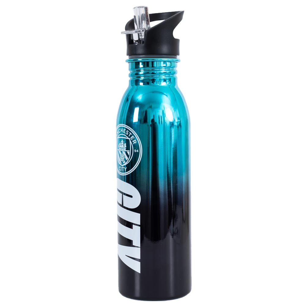 Manchester City UV Metallic Drinks Bottle