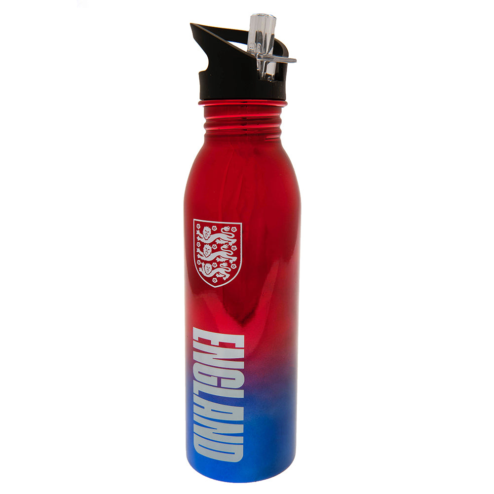 England UV Metallic Drinks Bottle