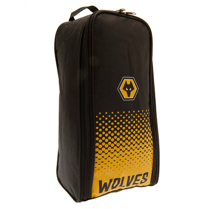 Gold and Black Wolves Bootbag