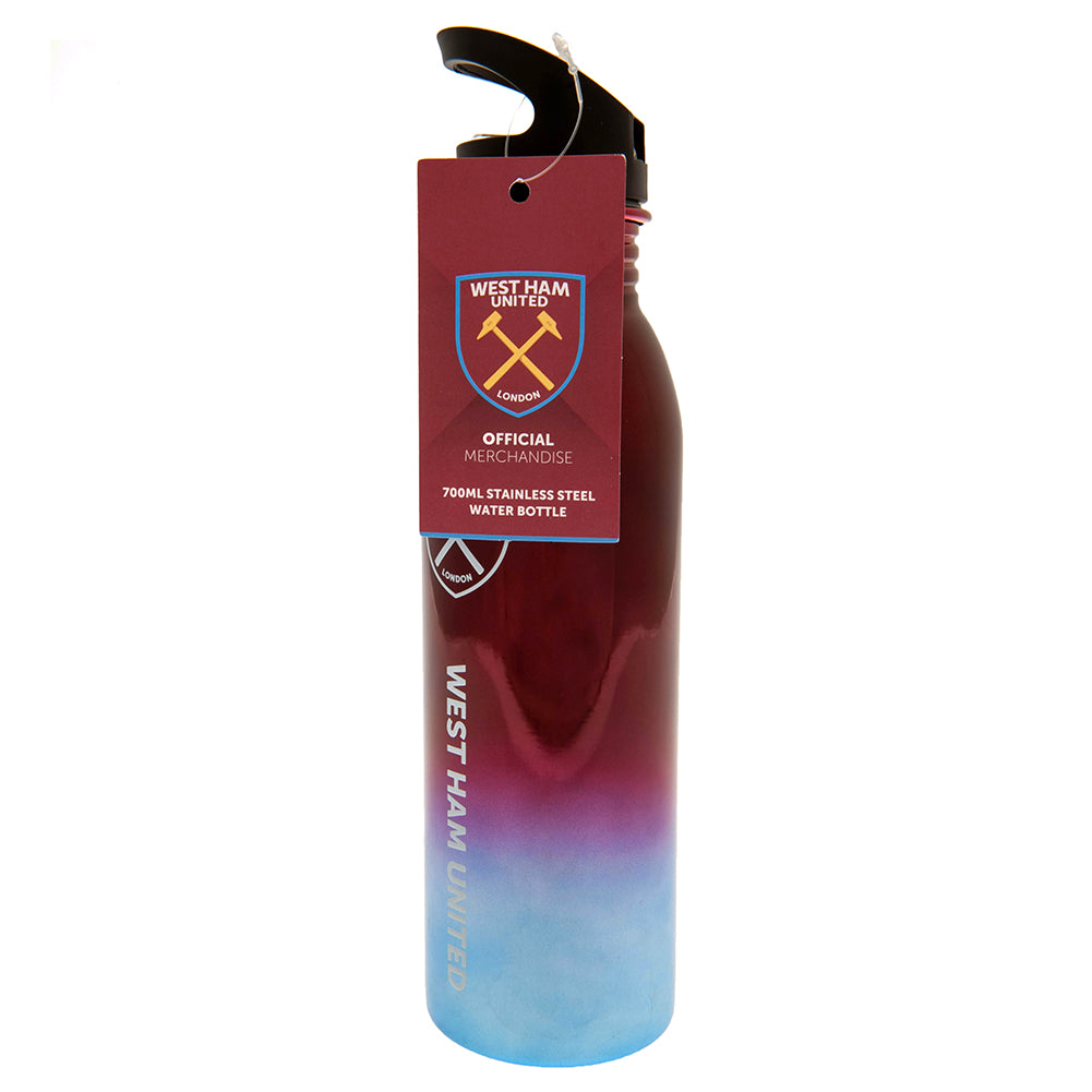 West Ham United UV Metallic Drinks Bottle