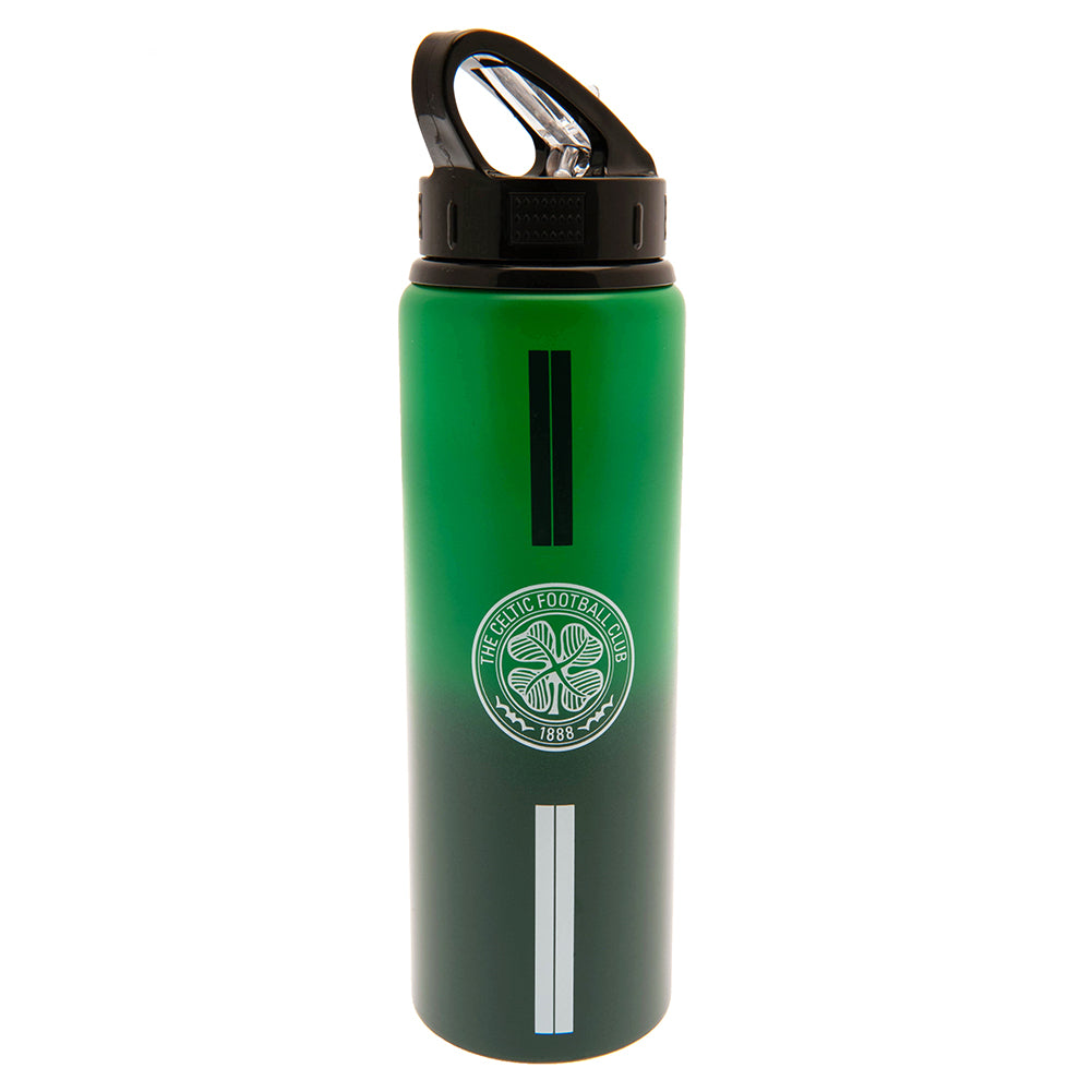 Green Celtic water bottle featuring the club logo