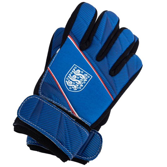 England goalkeeper glove with a logo on a white background