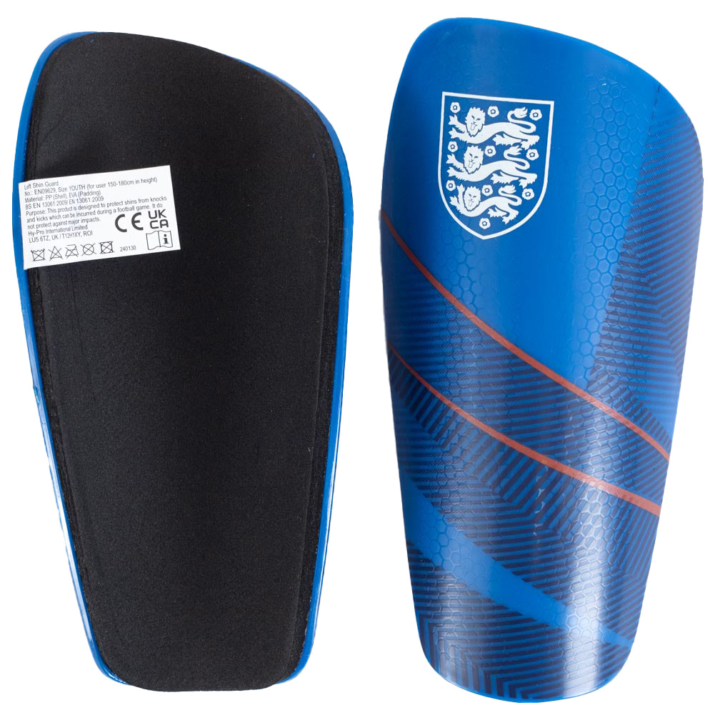England Fuse Youths Shin Pads
