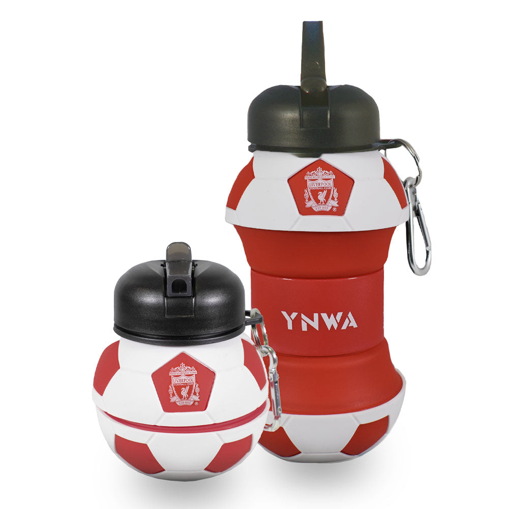 Collapsible Liverpool FC plastic drinks bottle
