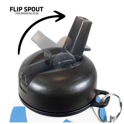 Manchester City Collapsible Football Drinks Bottle