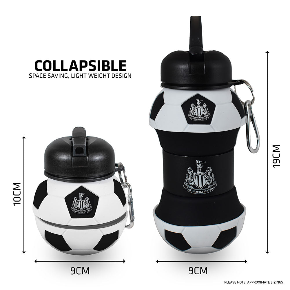 Newcastle United Collapsible Football Drinks Bottle